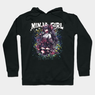 Silent Shadows: The Adventures of Ninja Girl Hoodie